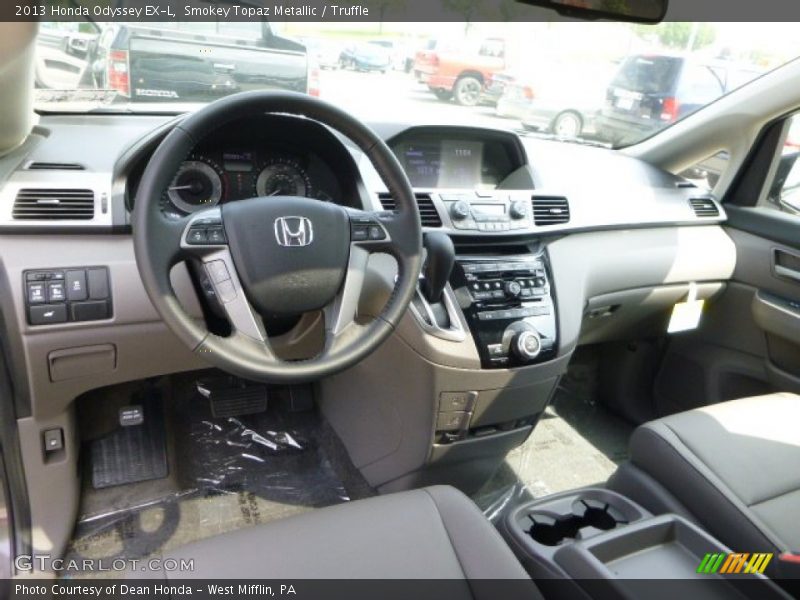 Smokey Topaz Metallic / Truffle 2013 Honda Odyssey EX-L