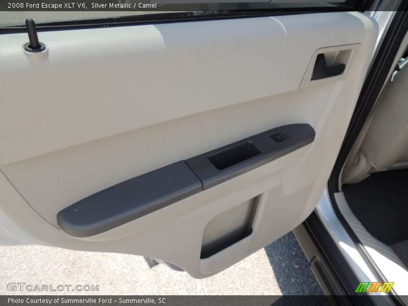 Silver Metallic / Camel 2008 Ford Escape XLT V6