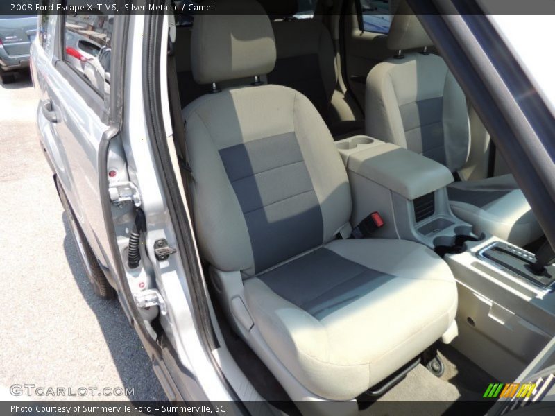 Silver Metallic / Camel 2008 Ford Escape XLT V6