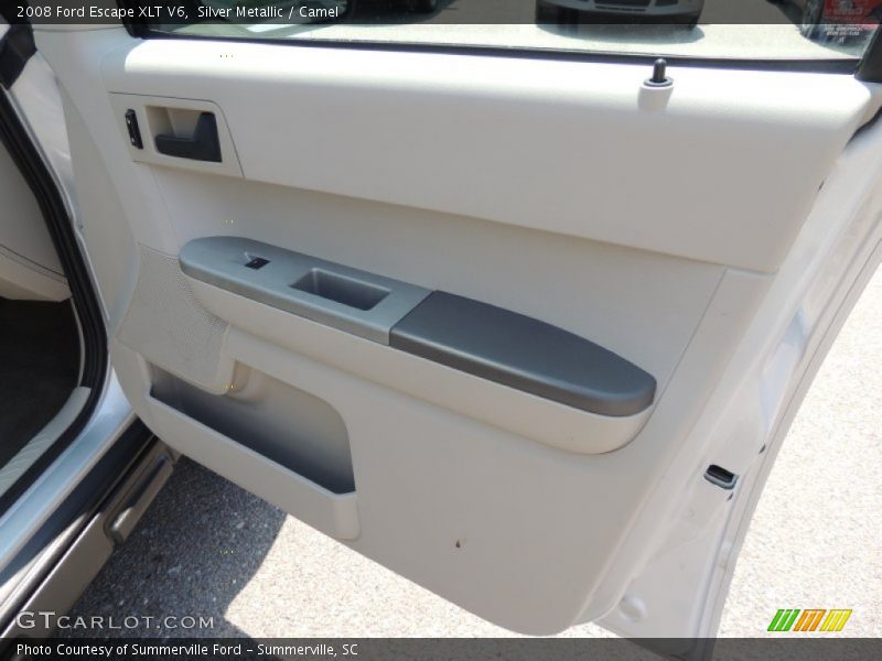 Silver Metallic / Camel 2008 Ford Escape XLT V6