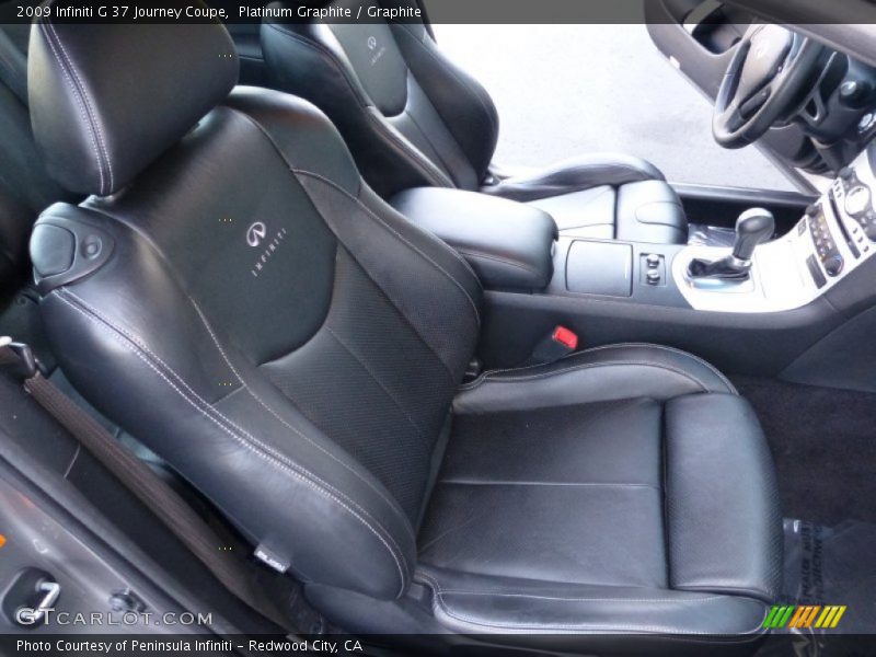 Platinum Graphite / Graphite 2009 Infiniti G 37 Journey Coupe