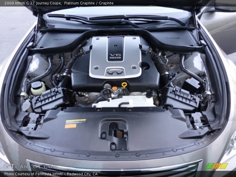 Platinum Graphite / Graphite 2009 Infiniti G 37 Journey Coupe