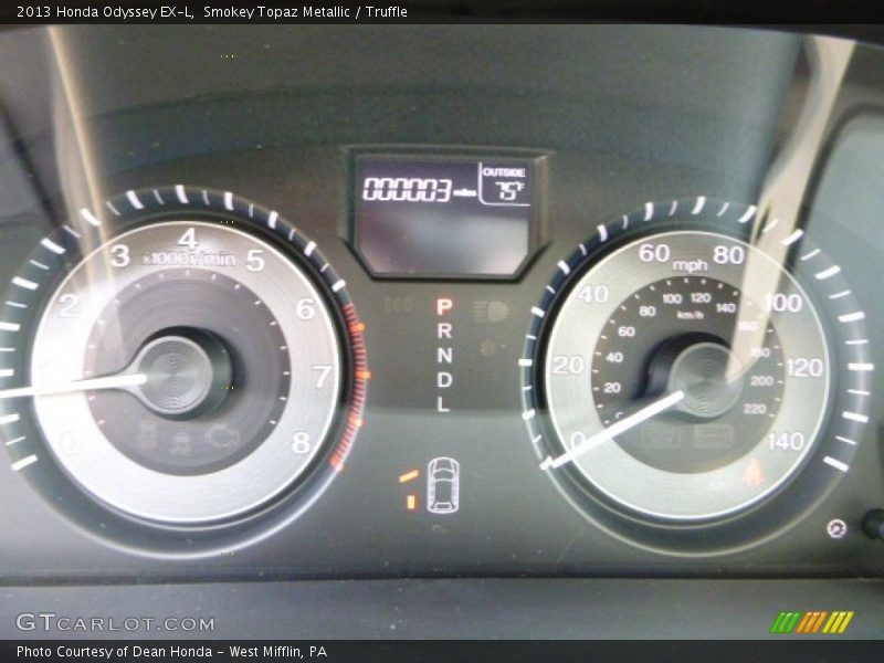Smokey Topaz Metallic / Truffle 2013 Honda Odyssey EX-L