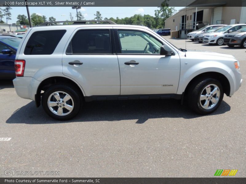 Silver Metallic / Camel 2008 Ford Escape XLT V6