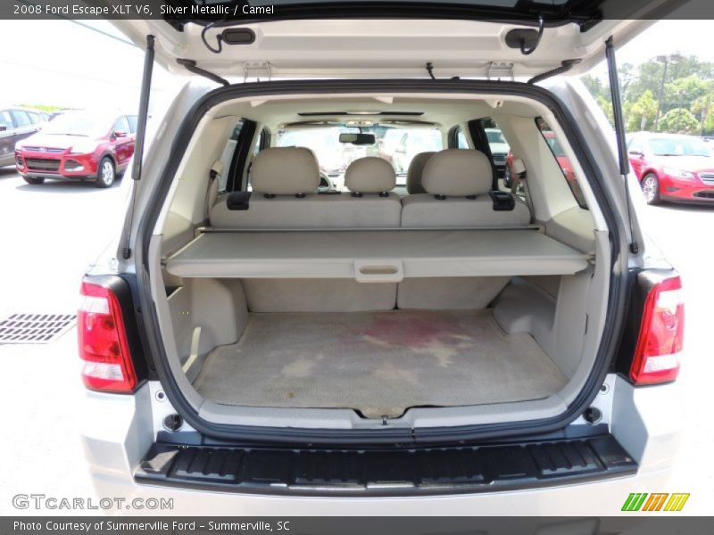 Silver Metallic / Camel 2008 Ford Escape XLT V6