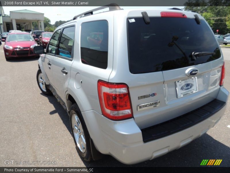 Silver Metallic / Camel 2008 Ford Escape XLT V6