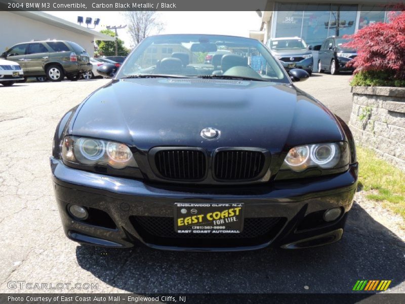 Carbon Black Metallic / Black 2004 BMW M3 Convertible