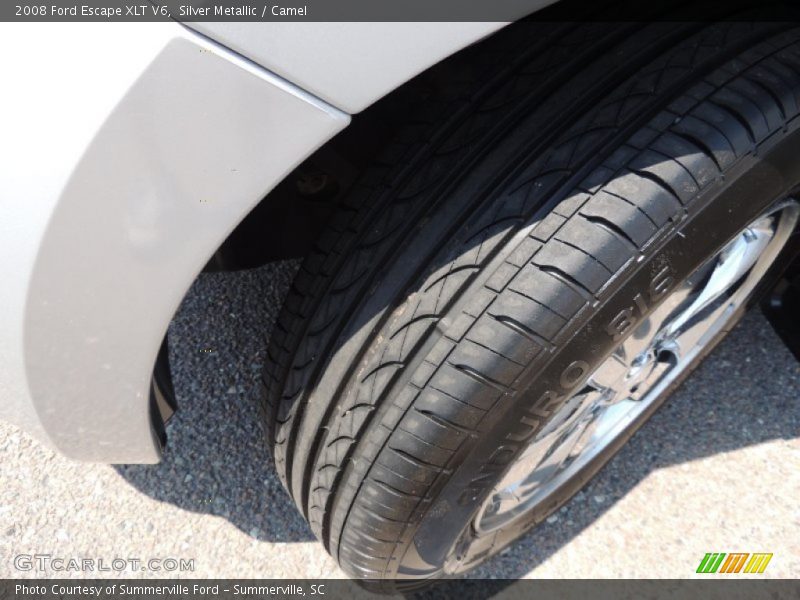 Silver Metallic / Camel 2008 Ford Escape XLT V6
