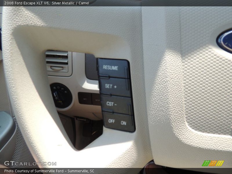 Silver Metallic / Camel 2008 Ford Escape XLT V6