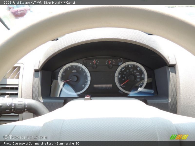 Silver Metallic / Camel 2008 Ford Escape XLT V6