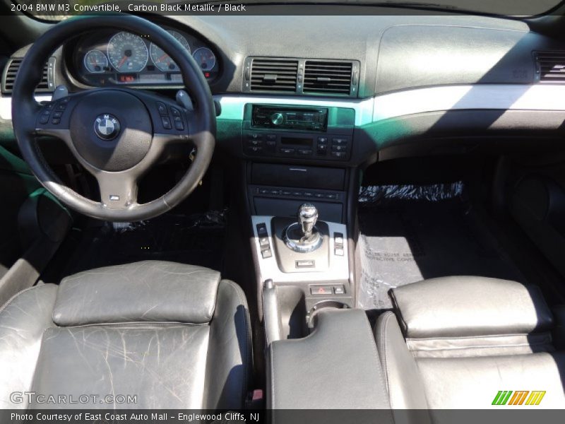 Carbon Black Metallic / Black 2004 BMW M3 Convertible