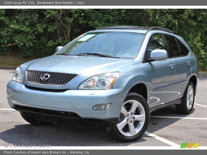 Breakwater Blue Metallic / Ivory 2004 Lexus RX 330