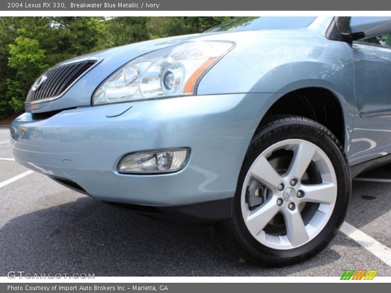 Breakwater Blue Metallic / Ivory 2004 Lexus RX 330
