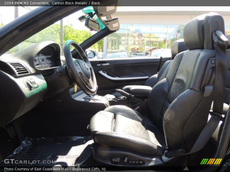 Carbon Black Metallic / Black 2004 BMW M3 Convertible