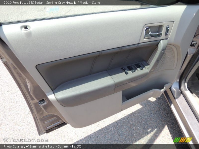 Sterling Grey Metallic / Medium Stone 2010 Ford Focus SES Sedan