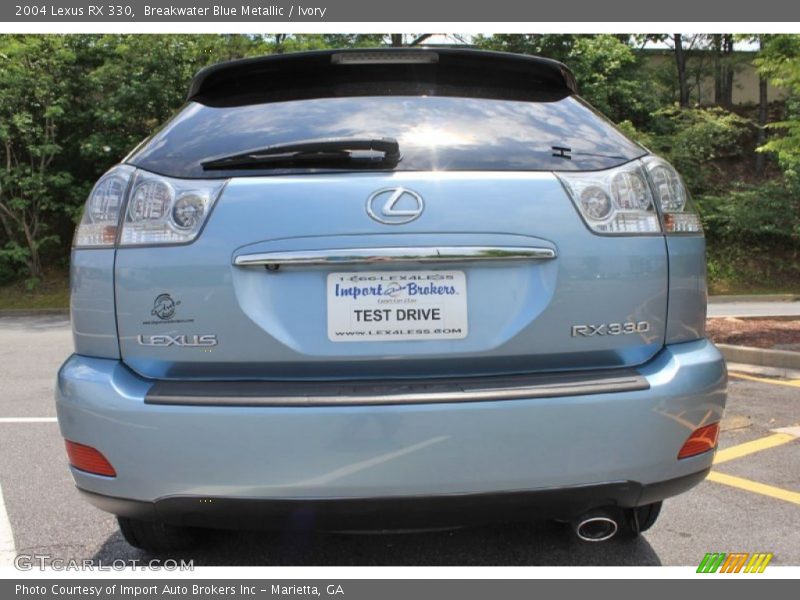 Breakwater Blue Metallic / Ivory 2004 Lexus RX 330