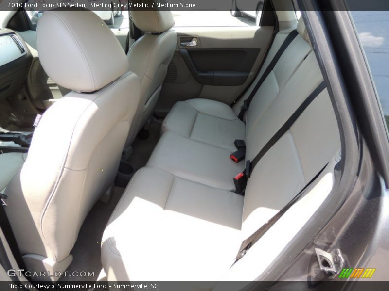 Sterling Grey Metallic / Medium Stone 2010 Ford Focus SES Sedan