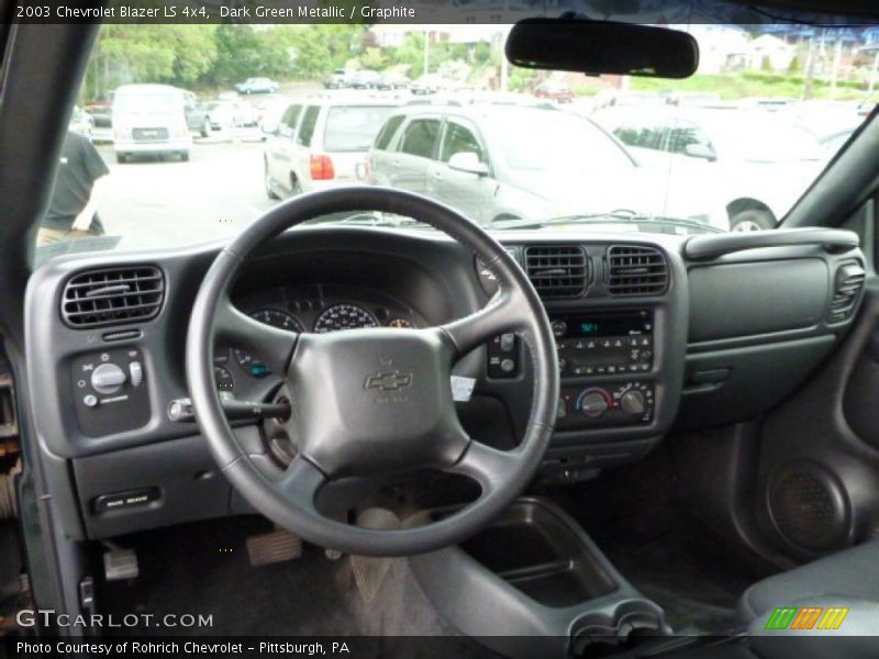 Dashboard of 2003 Blazer LS 4x4
