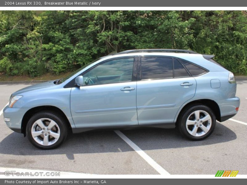 Breakwater Blue Metallic / Ivory 2004 Lexus RX 330