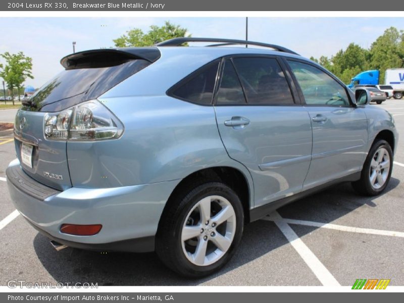 Breakwater Blue Metallic / Ivory 2004 Lexus RX 330