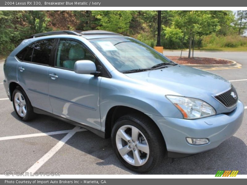 Breakwater Blue Metallic / Ivory 2004 Lexus RX 330