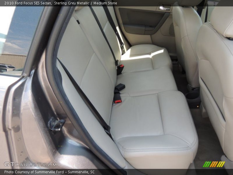 Sterling Grey Metallic / Medium Stone 2010 Ford Focus SES Sedan