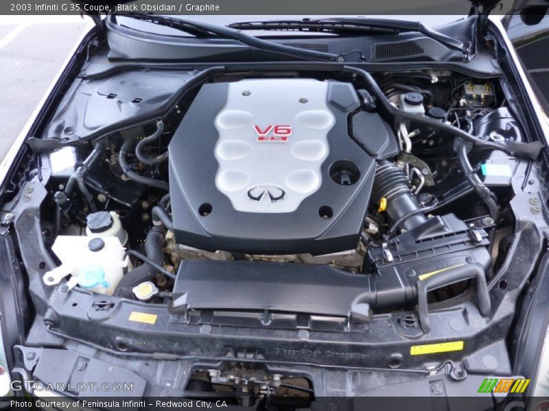 Black Obsidian / Graphite 2003 Infiniti G 35 Coupe