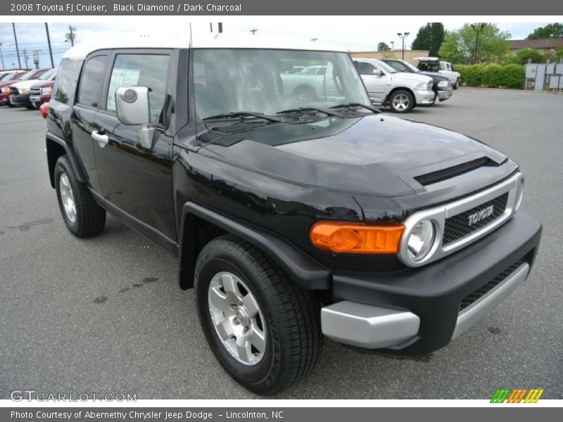 Black Diamond / Dark Charcoal 2008 Toyota FJ Cruiser