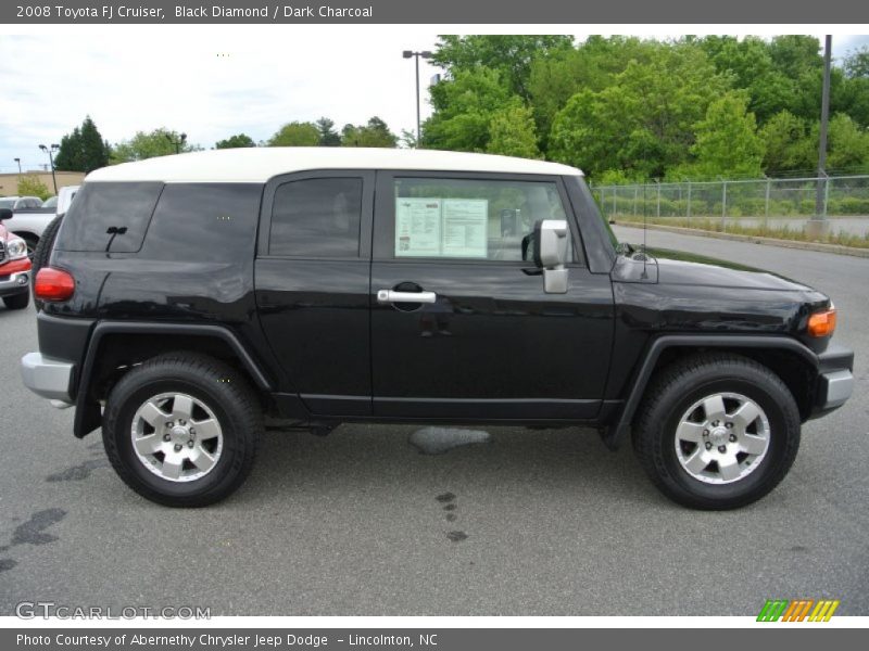 Black Diamond / Dark Charcoal 2008 Toyota FJ Cruiser