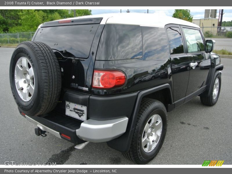 Black Diamond / Dark Charcoal 2008 Toyota FJ Cruiser