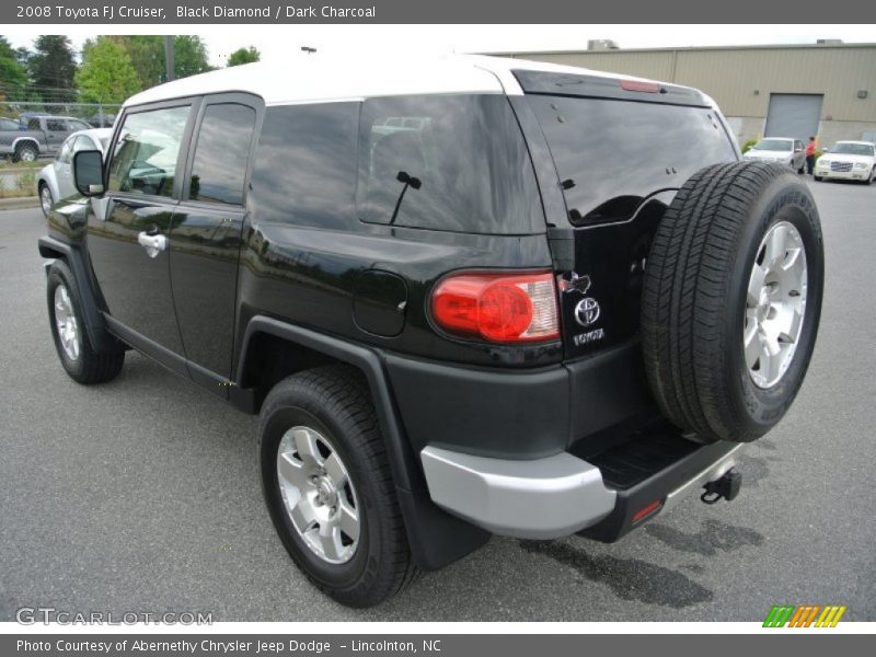 Black Diamond / Dark Charcoal 2008 Toyota FJ Cruiser