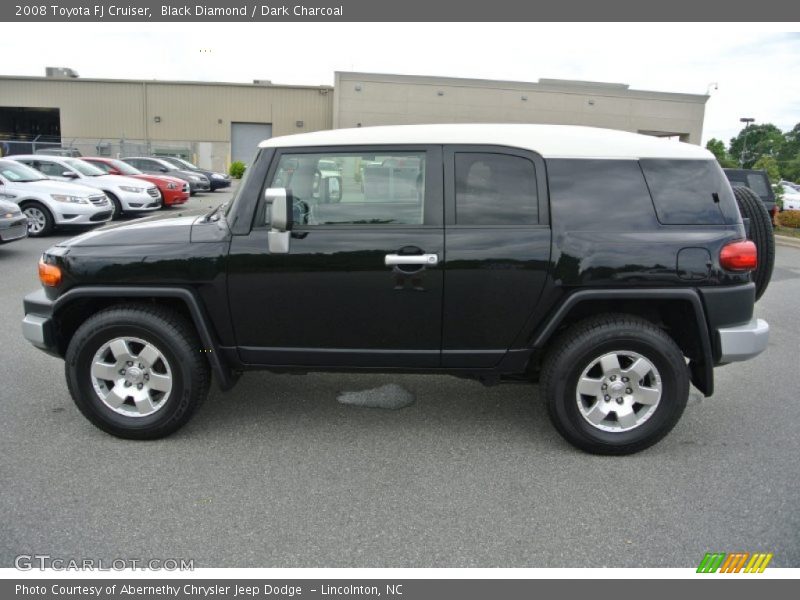Black Diamond / Dark Charcoal 2008 Toyota FJ Cruiser