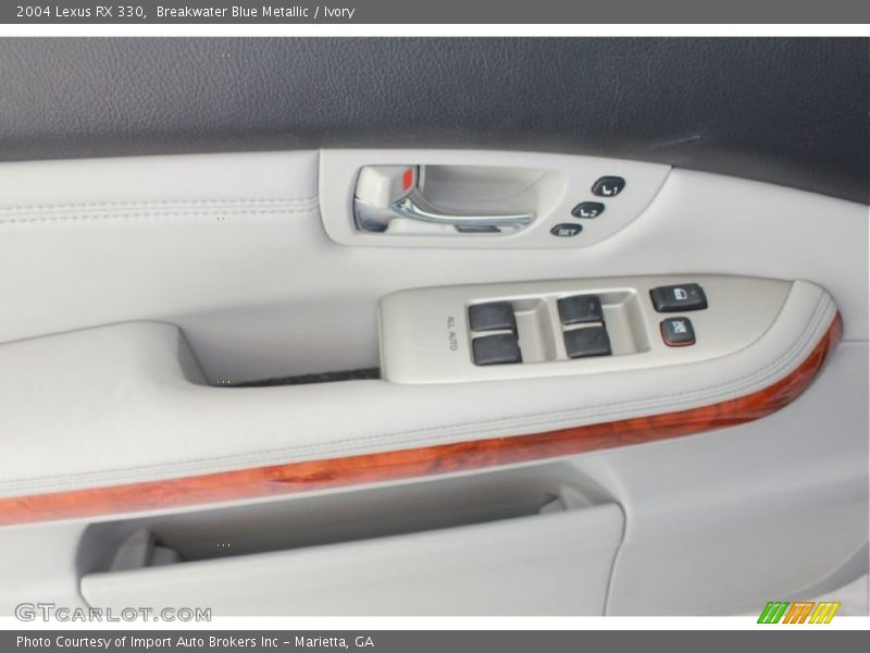 Breakwater Blue Metallic / Ivory 2004 Lexus RX 330