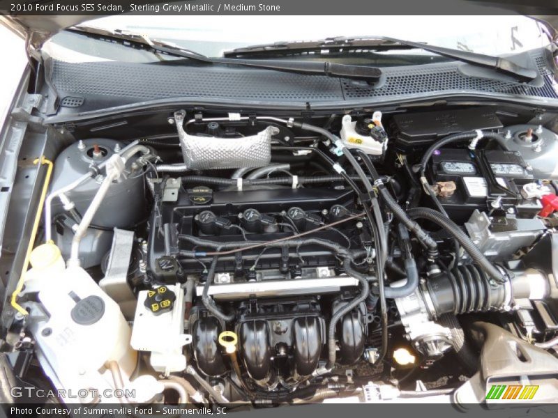 Sterling Grey Metallic / Medium Stone 2010 Ford Focus SES Sedan
