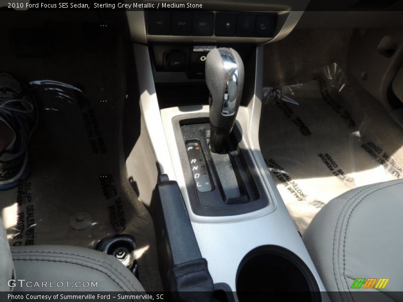 Sterling Grey Metallic / Medium Stone 2010 Ford Focus SES Sedan