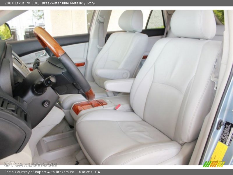Breakwater Blue Metallic / Ivory 2004 Lexus RX 330