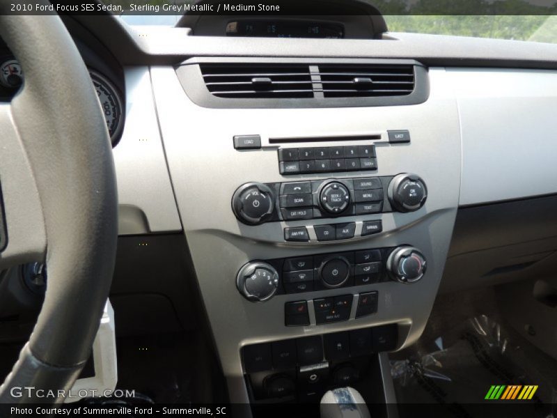 Sterling Grey Metallic / Medium Stone 2010 Ford Focus SES Sedan