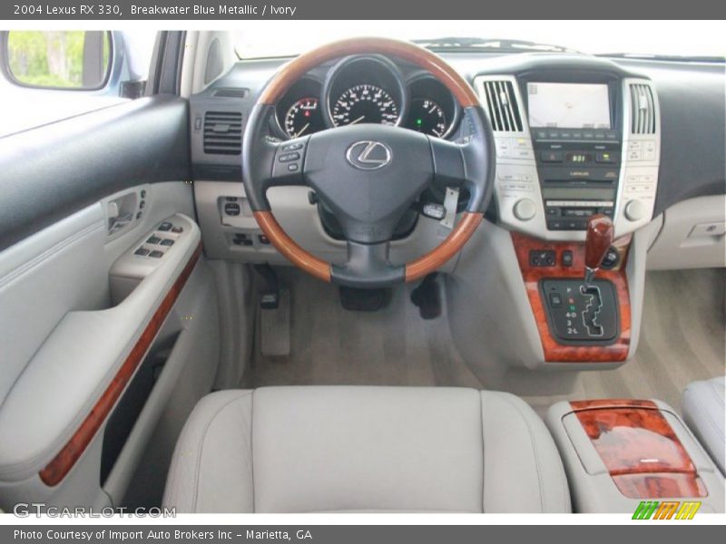 Breakwater Blue Metallic / Ivory 2004 Lexus RX 330