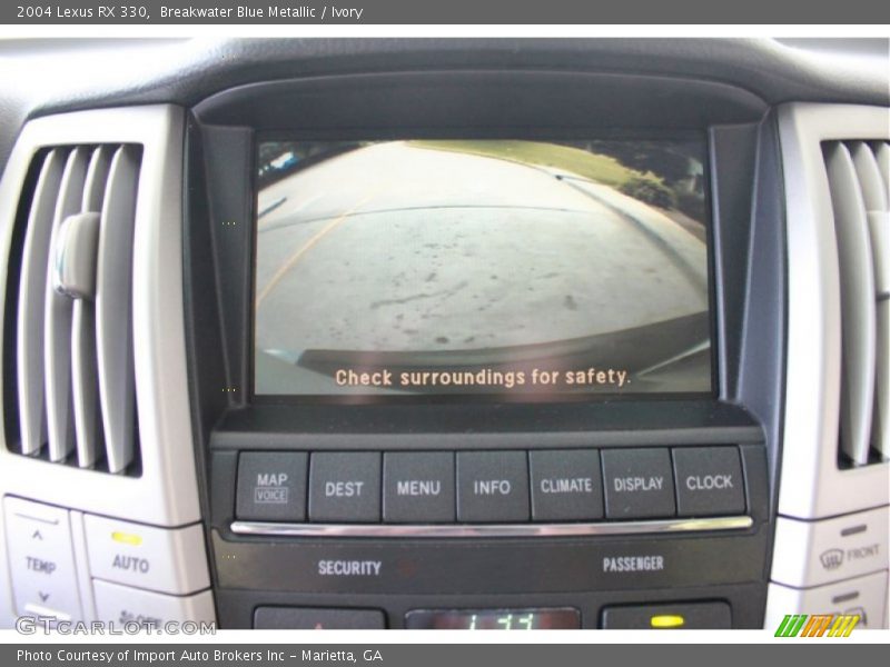 Breakwater Blue Metallic / Ivory 2004 Lexus RX 330
