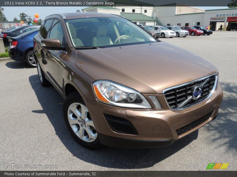 Terra Bronze Metallic / Sandstone Beige 2011 Volvo XC60 3.2