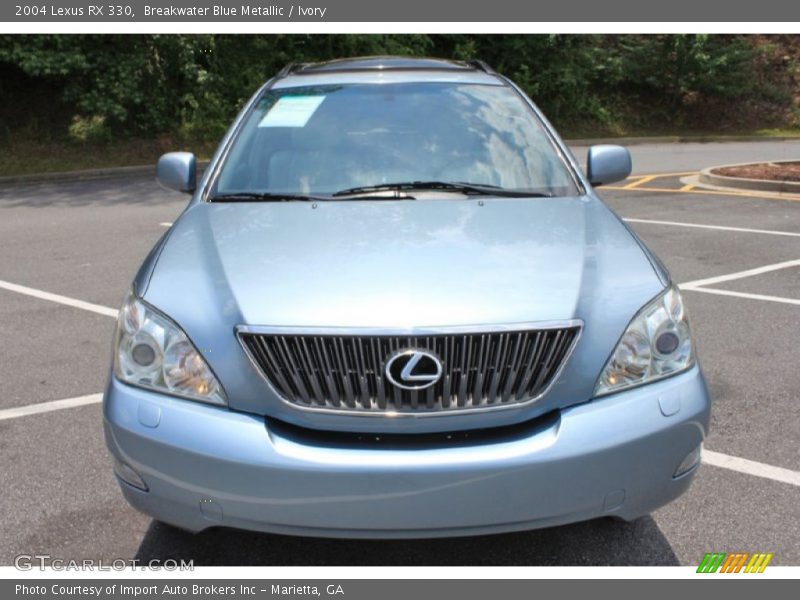 Breakwater Blue Metallic / Ivory 2004 Lexus RX 330