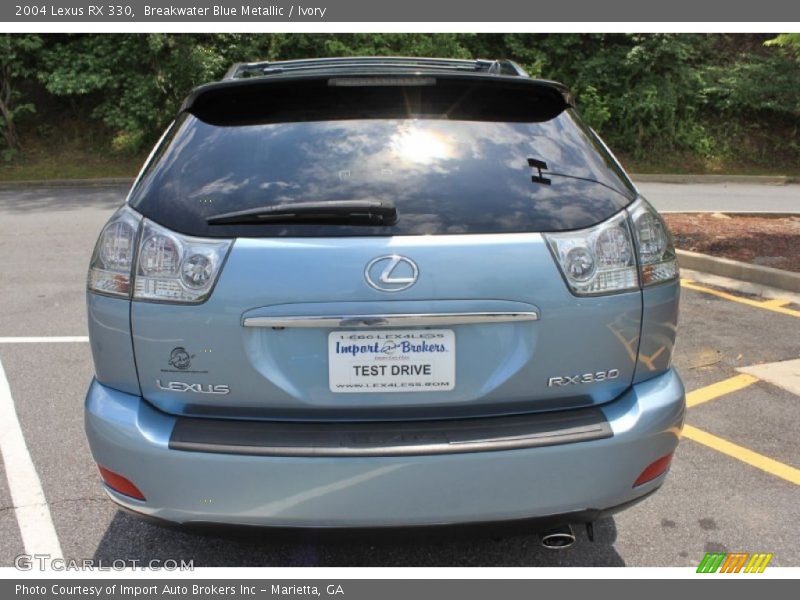 Breakwater Blue Metallic / Ivory 2004 Lexus RX 330