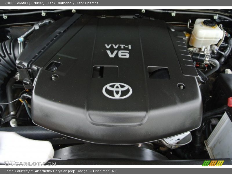 Black Diamond / Dark Charcoal 2008 Toyota FJ Cruiser