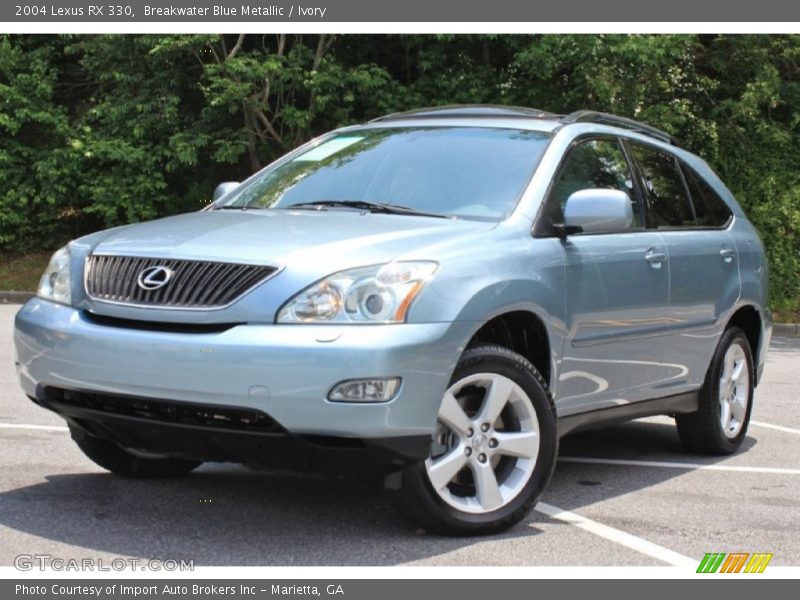 Breakwater Blue Metallic / Ivory 2004 Lexus RX 330