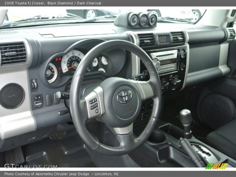 Black Diamond / Dark Charcoal 2008 Toyota FJ Cruiser