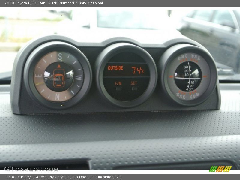 Black Diamond / Dark Charcoal 2008 Toyota FJ Cruiser