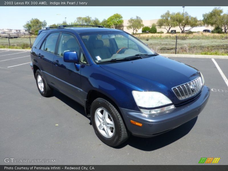 Indigo Ink Pearl / Ivory 2003 Lexus RX 300 AWD