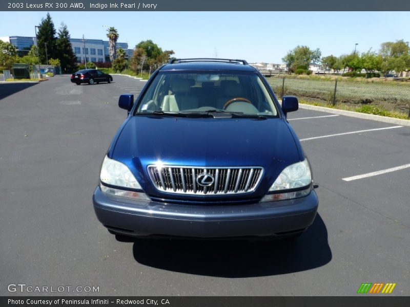 Indigo Ink Pearl / Ivory 2003 Lexus RX 300 AWD