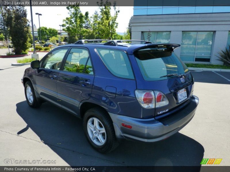 Indigo Ink Pearl / Ivory 2003 Lexus RX 300 AWD