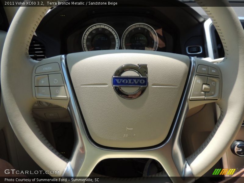 Terra Bronze Metallic / Sandstone Beige 2011 Volvo XC60 3.2